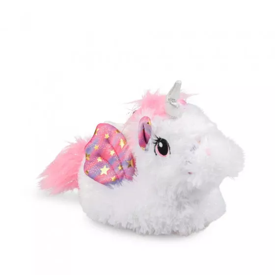 Plush slipperss unicorn WHITE NINI & GIRLS