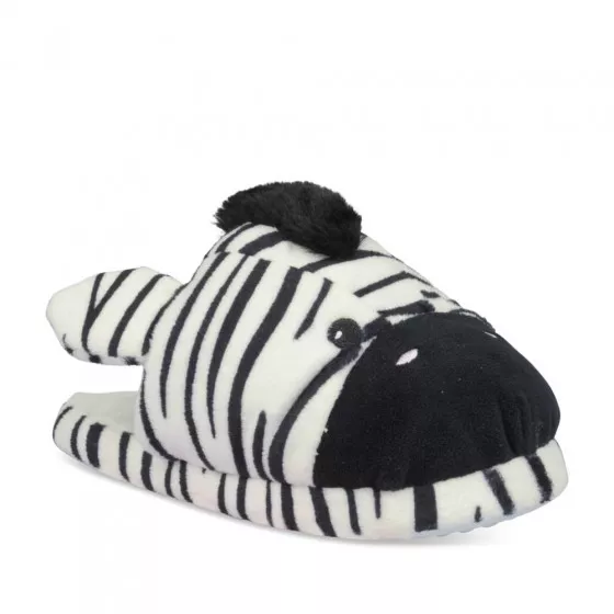 Slippers zebra WHITE TAMS