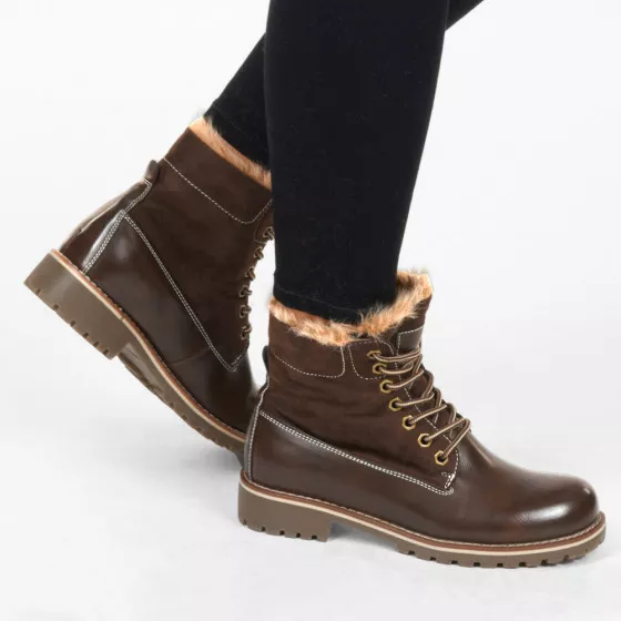 Ankle boots BROWN PHILOV