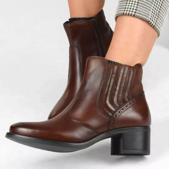 Ankle boots BROWN MEGIS ELEGANT
