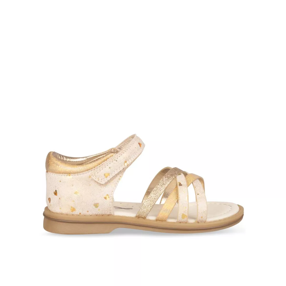 Girls gold 2025 sandals
