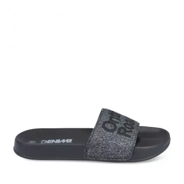 Claquettes NOIR DENIM SIDE JUNIOR