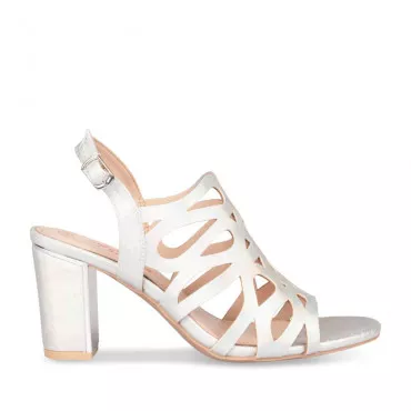 Sandales talon pour Femme pas ch res Chaussea