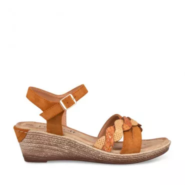 Sandales COGNAC NEOSOFT FEMME