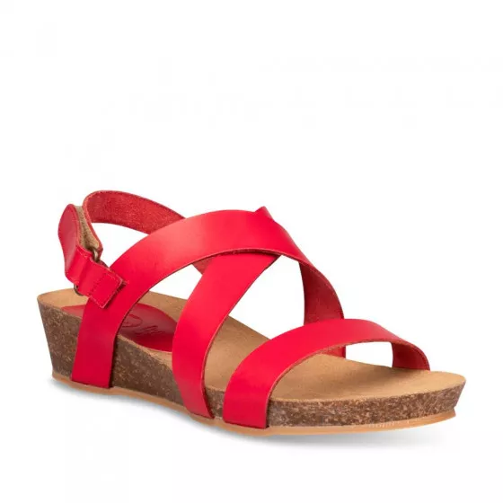 Sandals RED MEGIS CASUAL