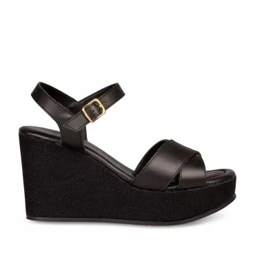 Sandales NOIR MEGIS CASUAL