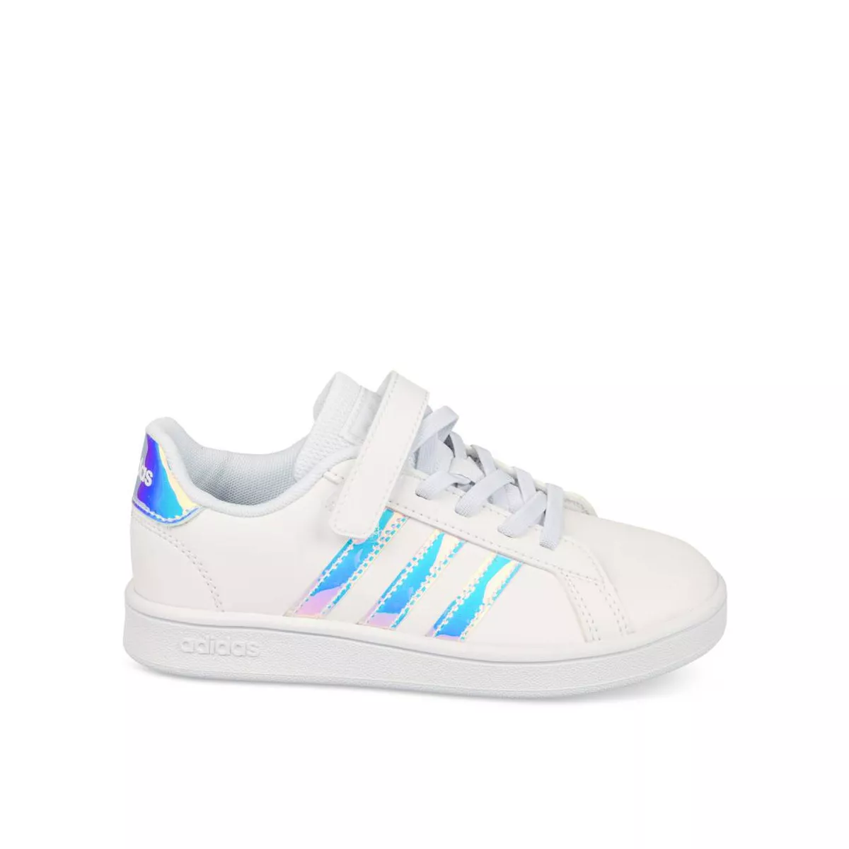 baskets bebe fille a scratch grand court adidas blanc baskets et