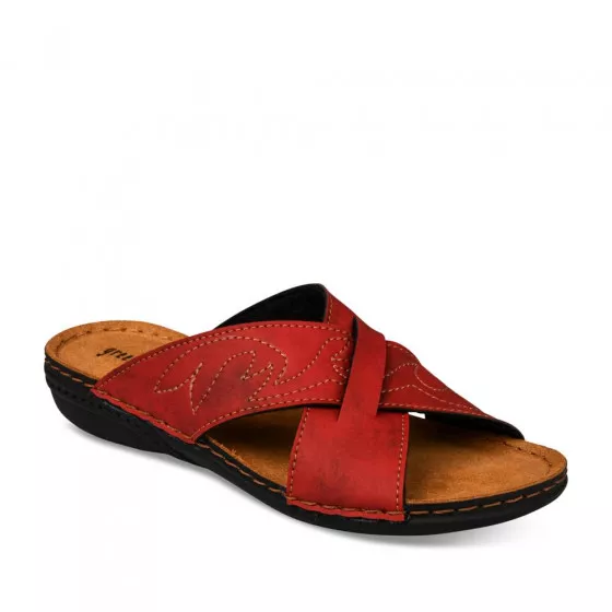 Mules RED GREEN RELAX