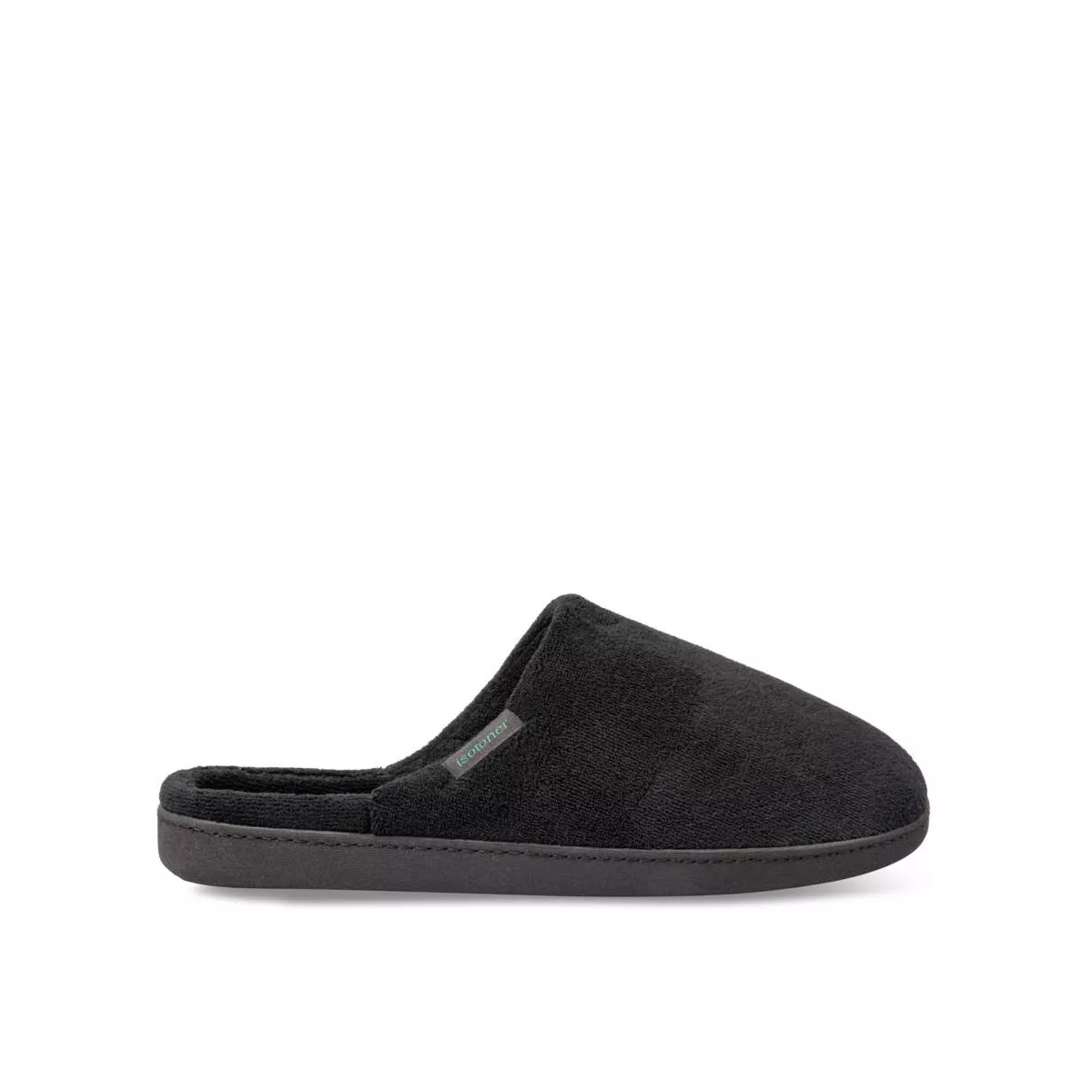 Black isotoner best sale slippers