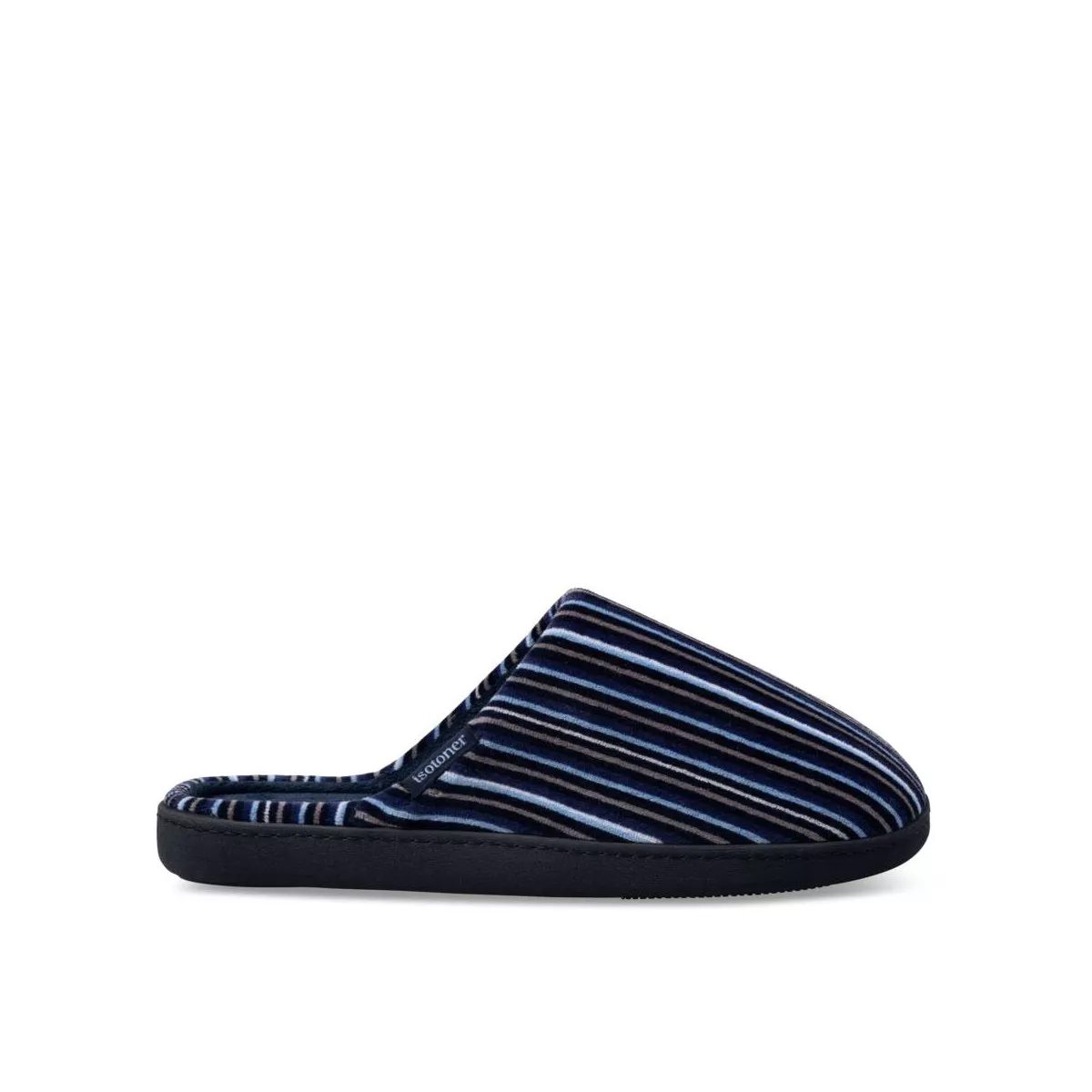 Isotoner navy blue slippers 2025