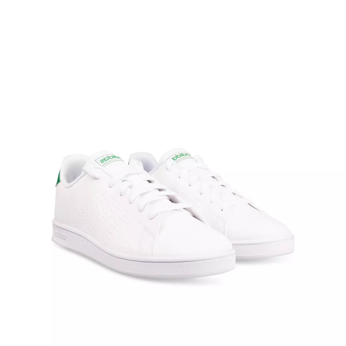 Baskets BLANCHES ADIDAS Advantage K