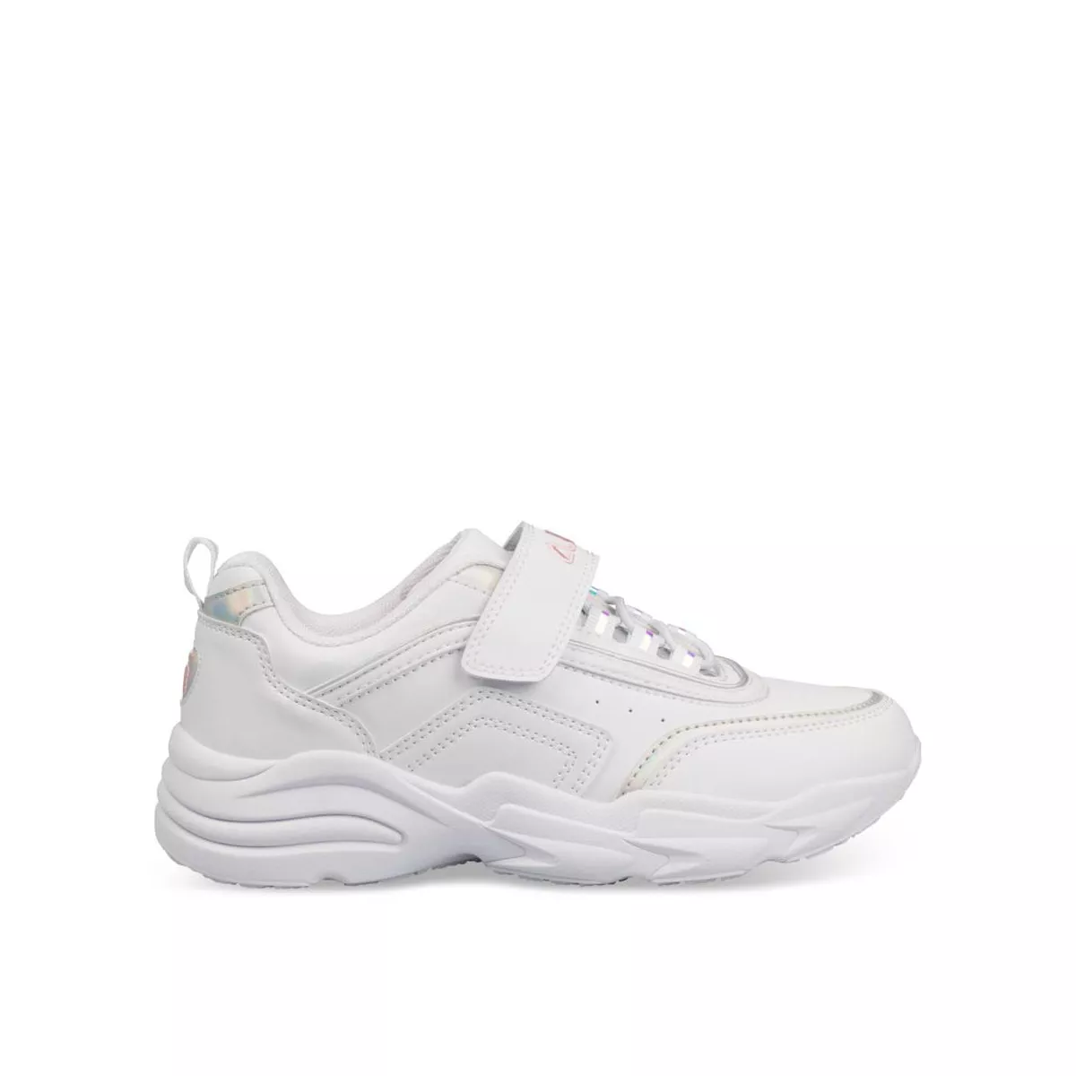 Girls white velcro shoes discount