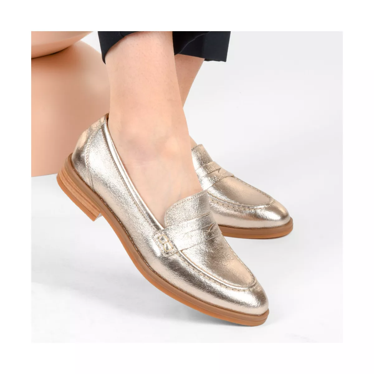San marina online chaussures dorées