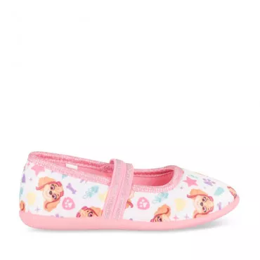 chaussons ballerine skye - pat patrouille rose chaussons promos