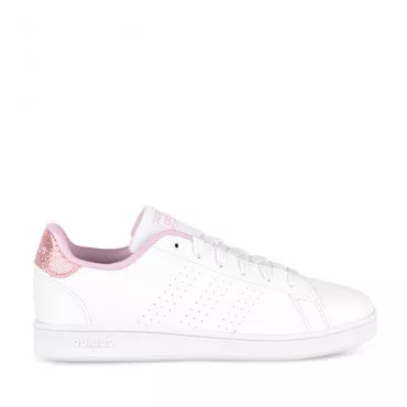 Baskets BLANCHES ADIDAS Advantage K