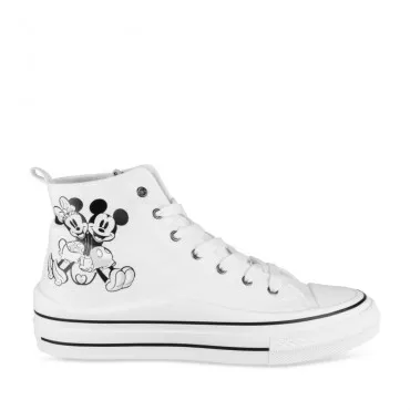 Baskets BLANC MICKEY