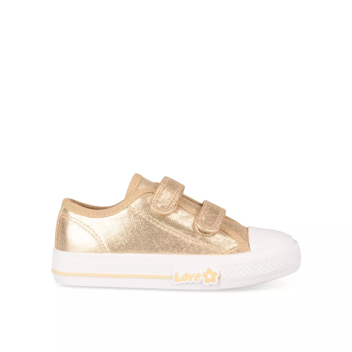 Girls gold 2025 sneakers