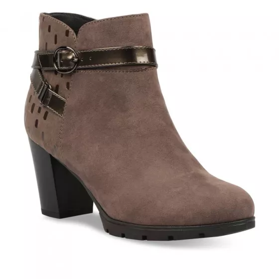 Ankle boots GREY NEOSOFT FEMME