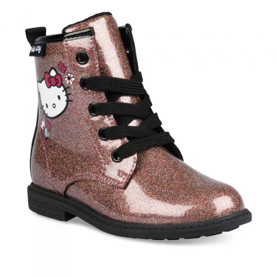 Ankle boots BURGUNDY HELLO KITTY