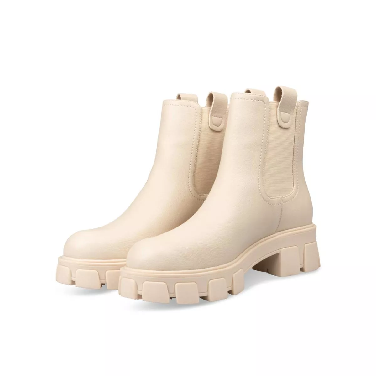 Bottines femme online beige chaussea