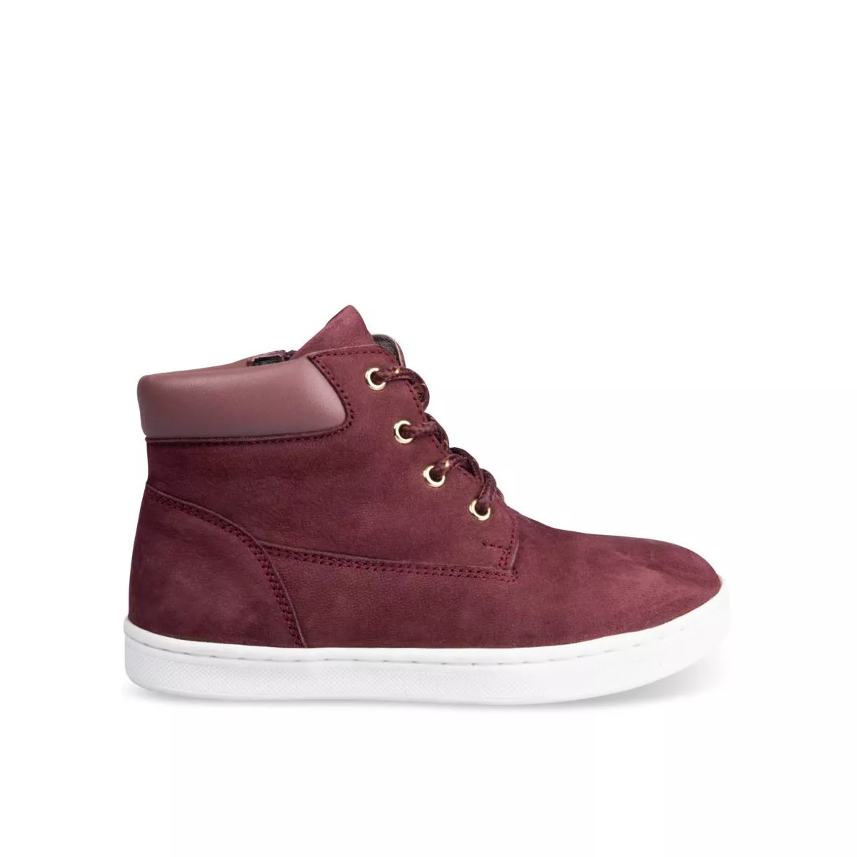 Bottines bordeaux outlet