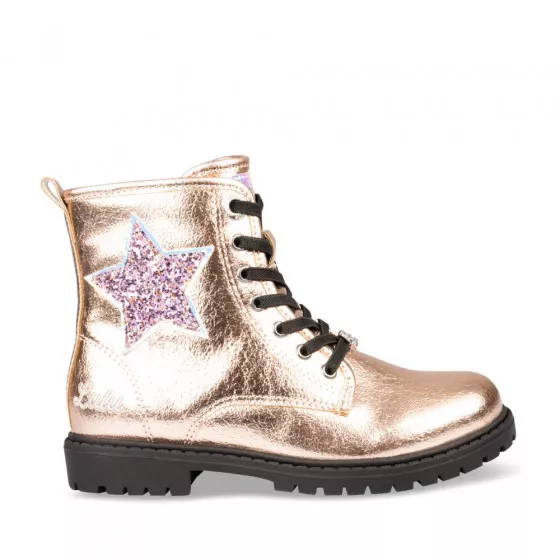Ankle boots GOLD LULU CASTAGNETTE