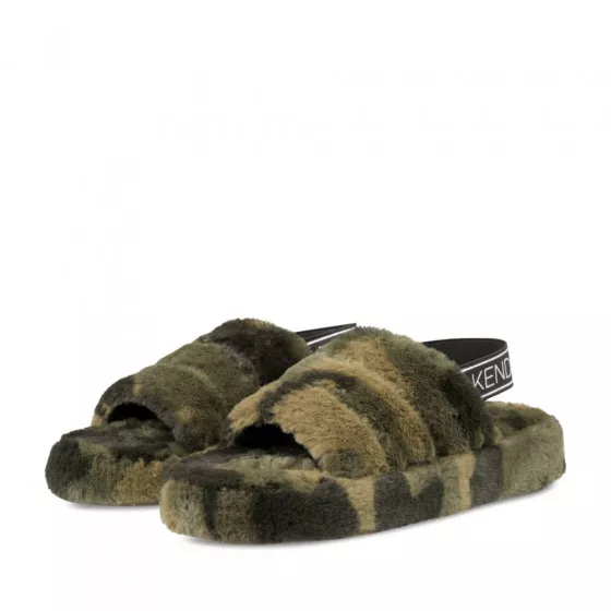 Slippers GREEN KENDALL+KYLIE