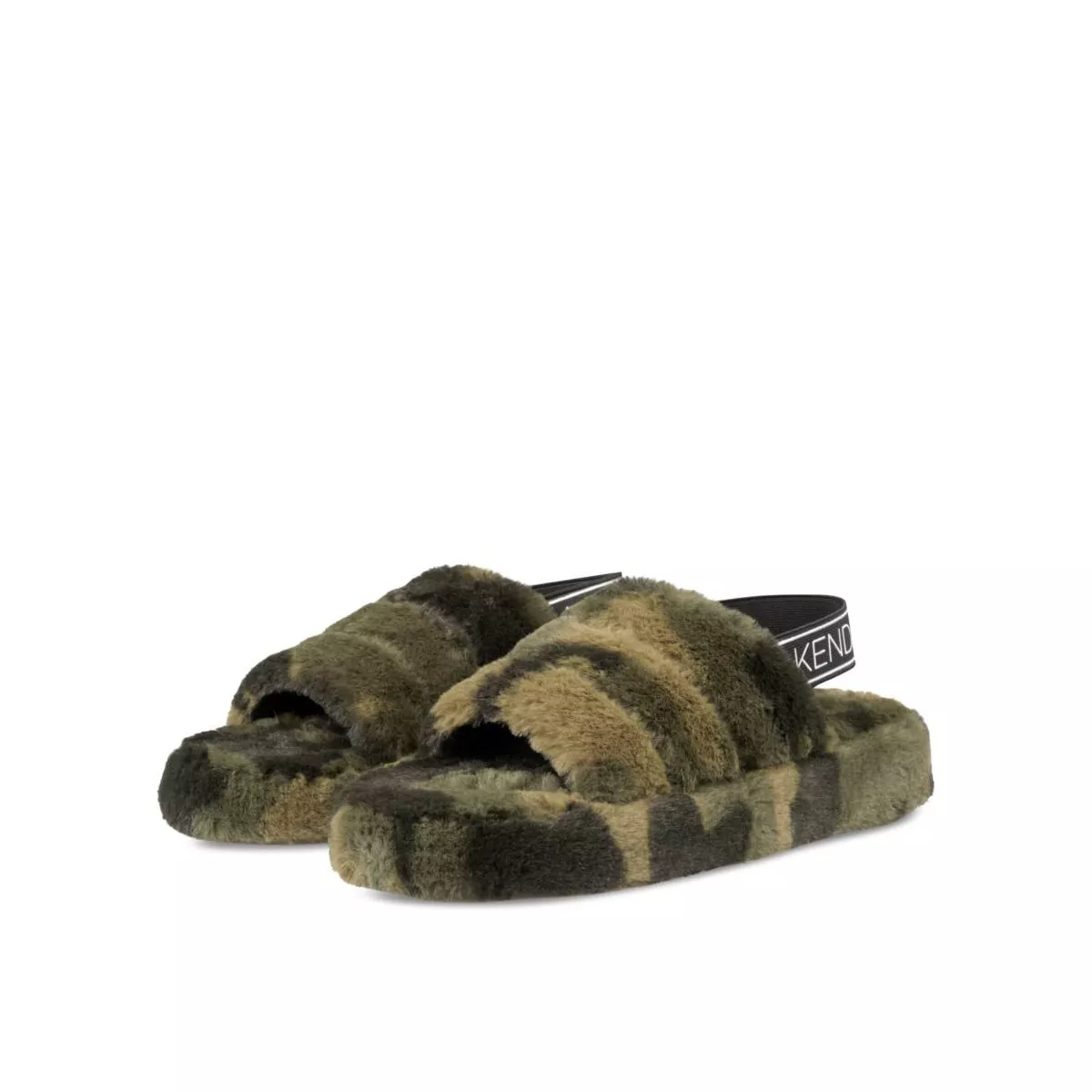 Slippers GREEN KENDALL KYLIE
