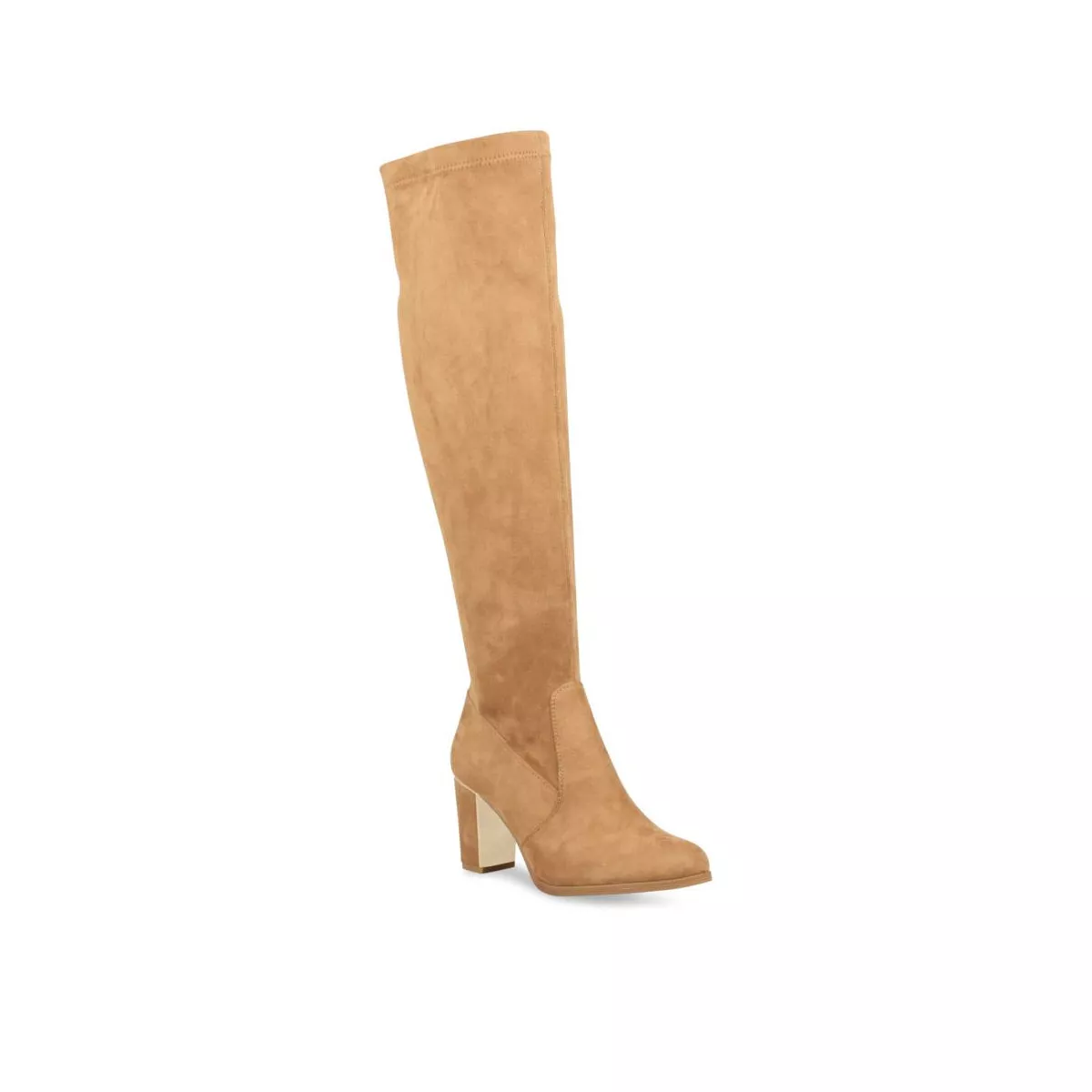 Beige suede thigh clearance high boots