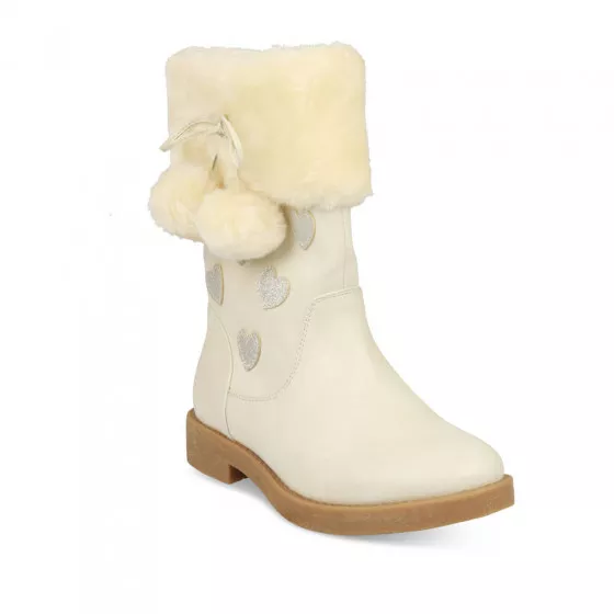 Boots WHITE LOVELY SKULL