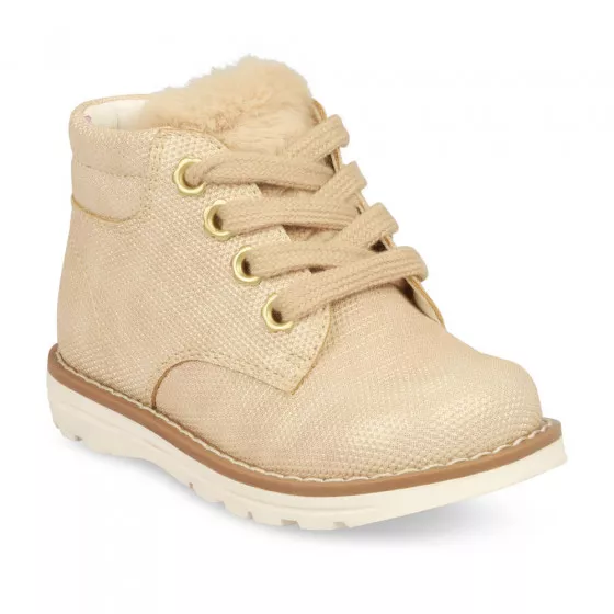 Ankle boots GOLD FREEMOUSS GIRL