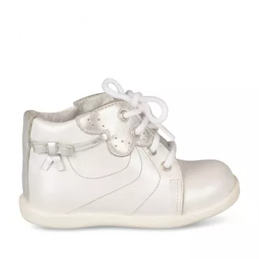 Bottines BLANC FREEMOUSS GIRL CUIR