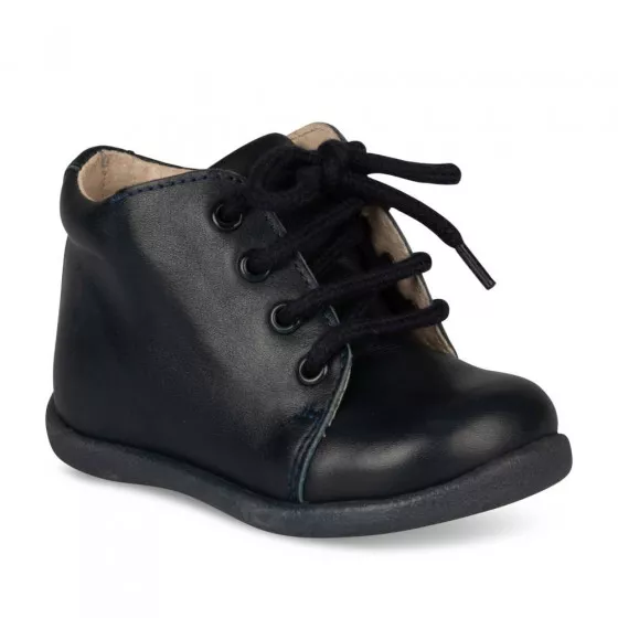 Ankle boots NAVY FREEMOUSS BOY CUIR