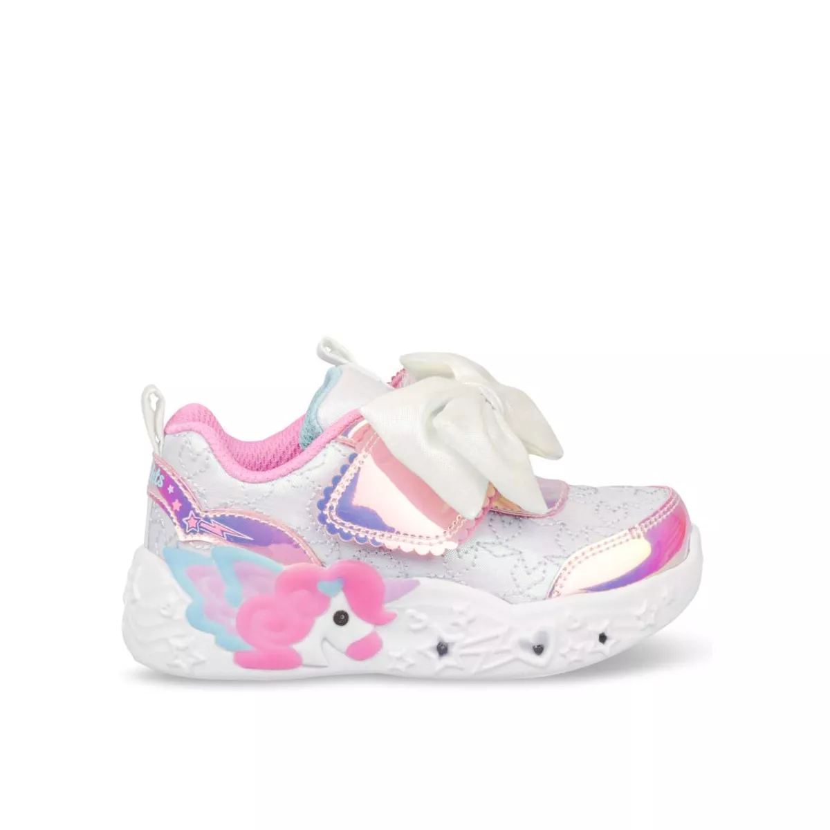 Girls pink sketchers sale