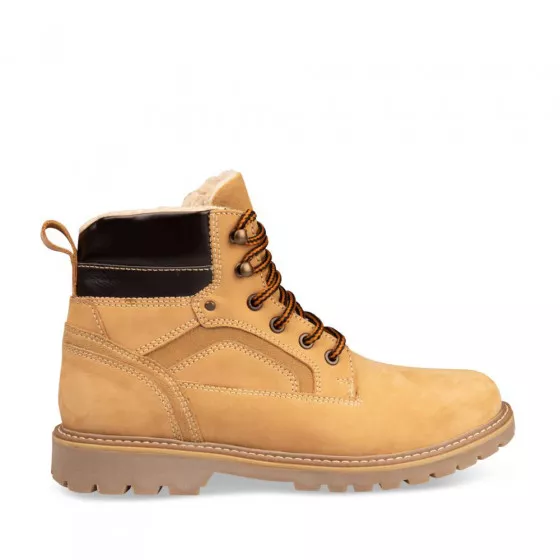 Ankle boots YELLOW CAPE MOUNTAIN CUIR