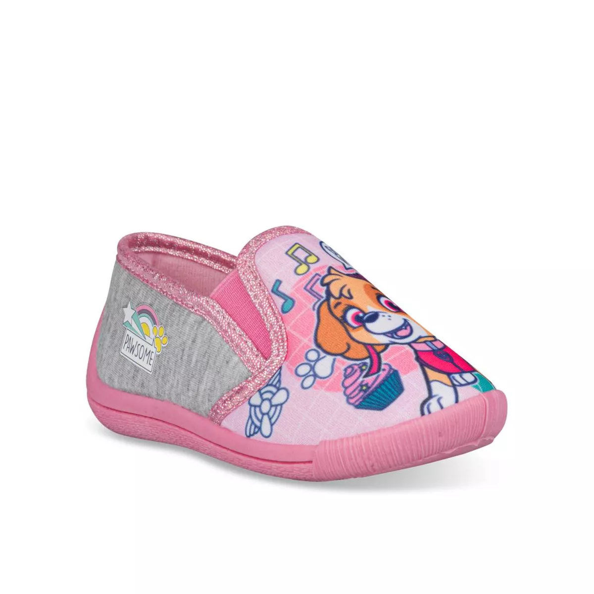 chaussons ballerine skye - pat patrouille rose chaussons promos