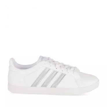 Baskets BLANC ADIDAS Courtpoint