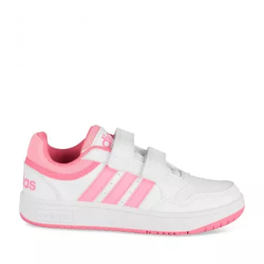 Baskets BLANC ADIDAS Hoops 3.0