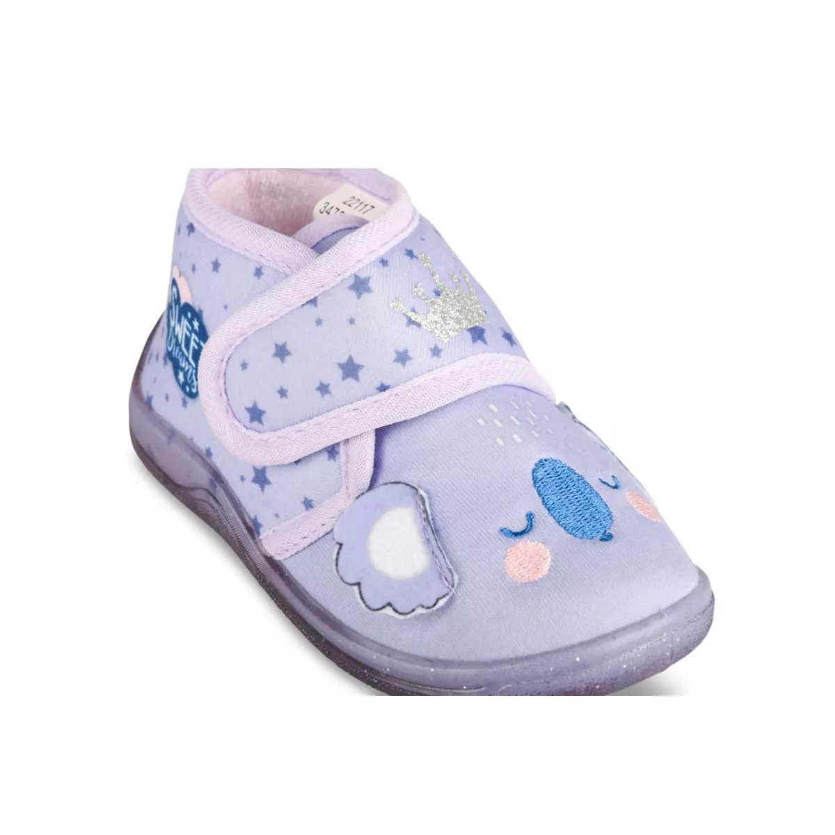 Girls purple slippers discount