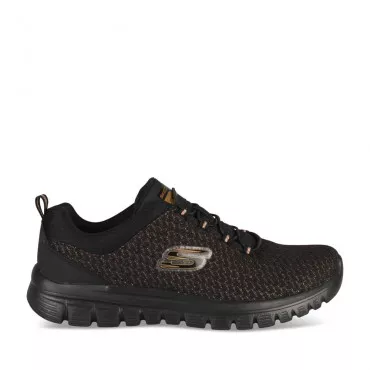 Baskets NOIR SKECHERS Graceful