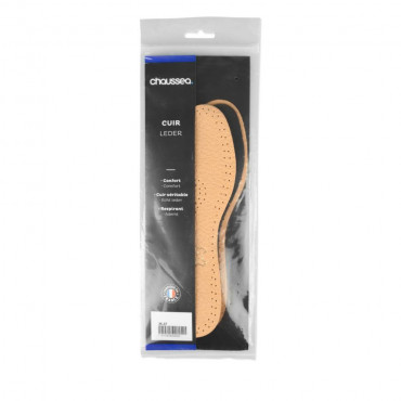 Leather insoles