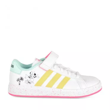 Baskets BLANC ADIDAS Grand Court Minnie