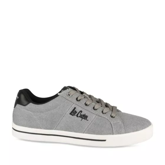 T-shirt Blanc/Orange Homme Lee Cooper Orex | Déstockage Lee Cooper