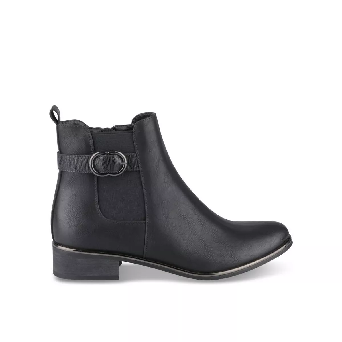 Girls black chelsea outlet boots