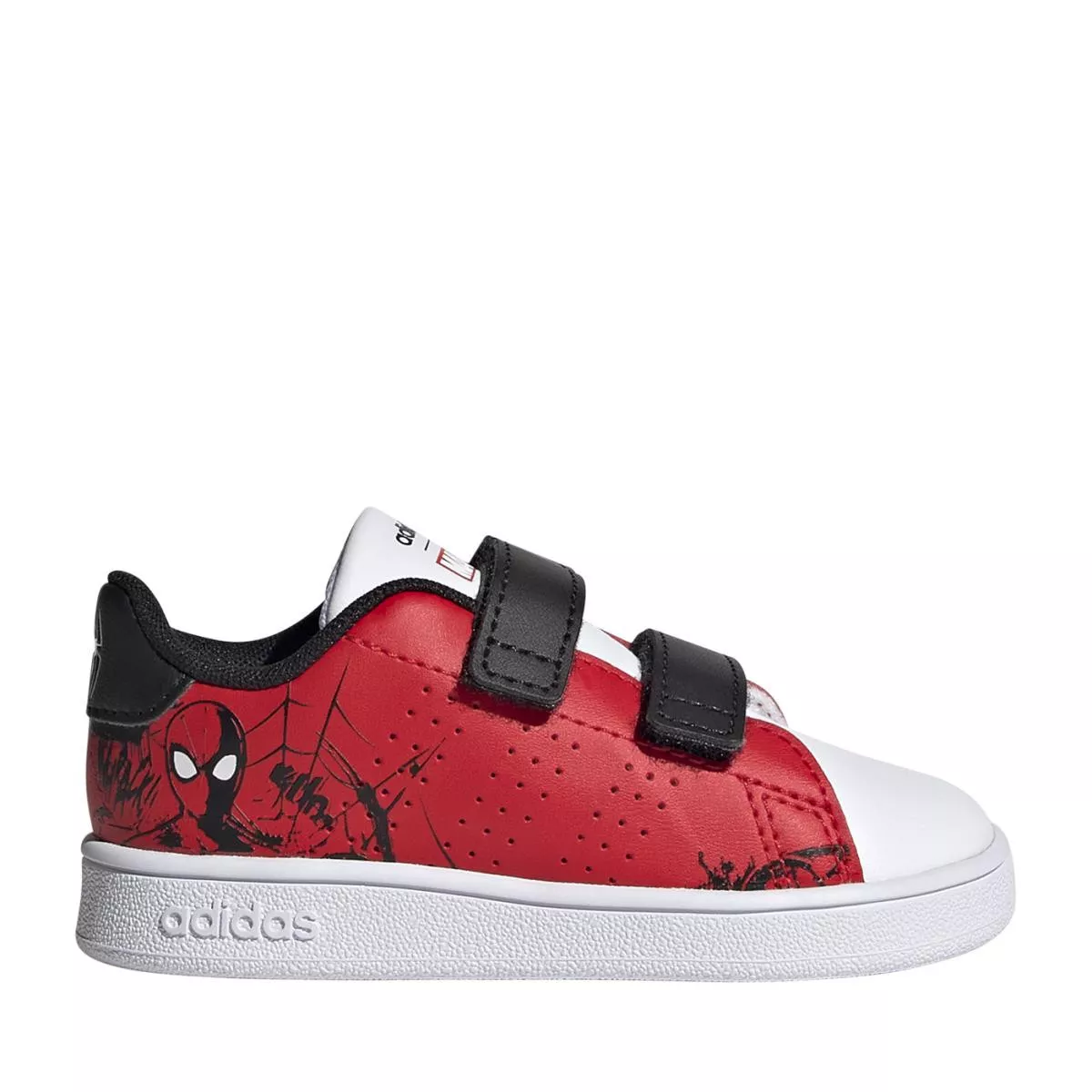 Adidas advantage red best sale