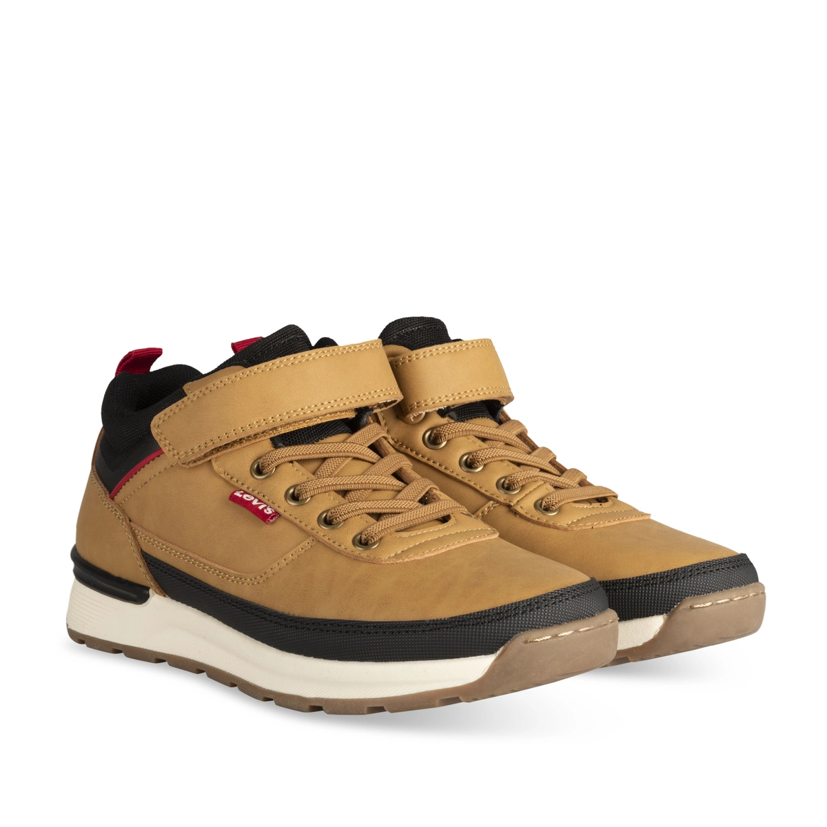 Baskets COGNAC Garcon motif Uni Scratch LEVIS