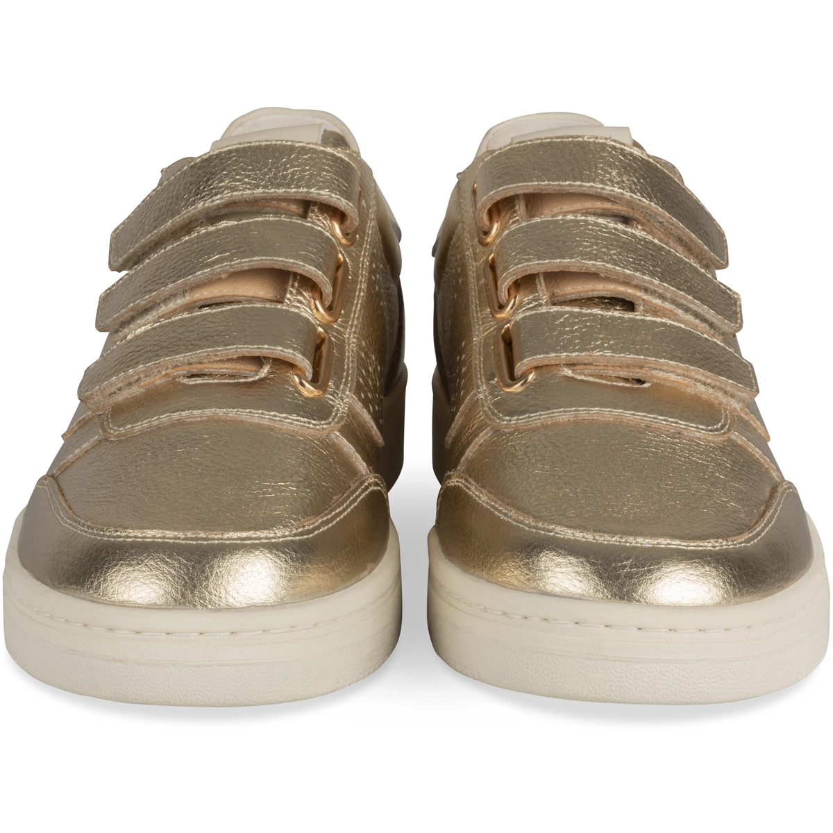 Sneakers GOLD Woman LEATHER pattern Plain Slip on PATAUGAS