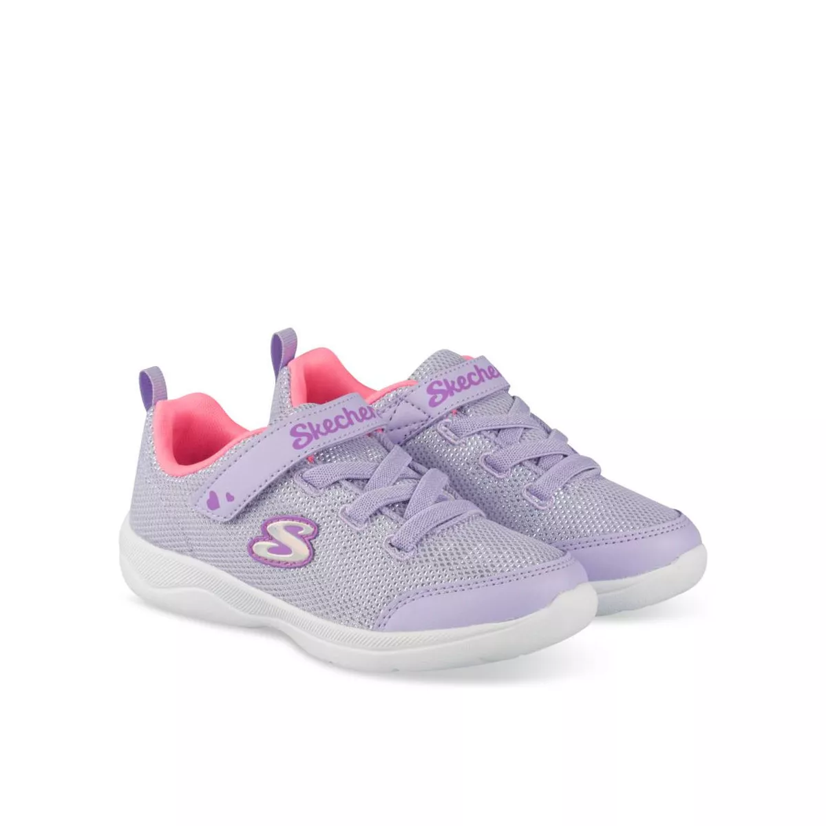 Girls purple 2025 skechers