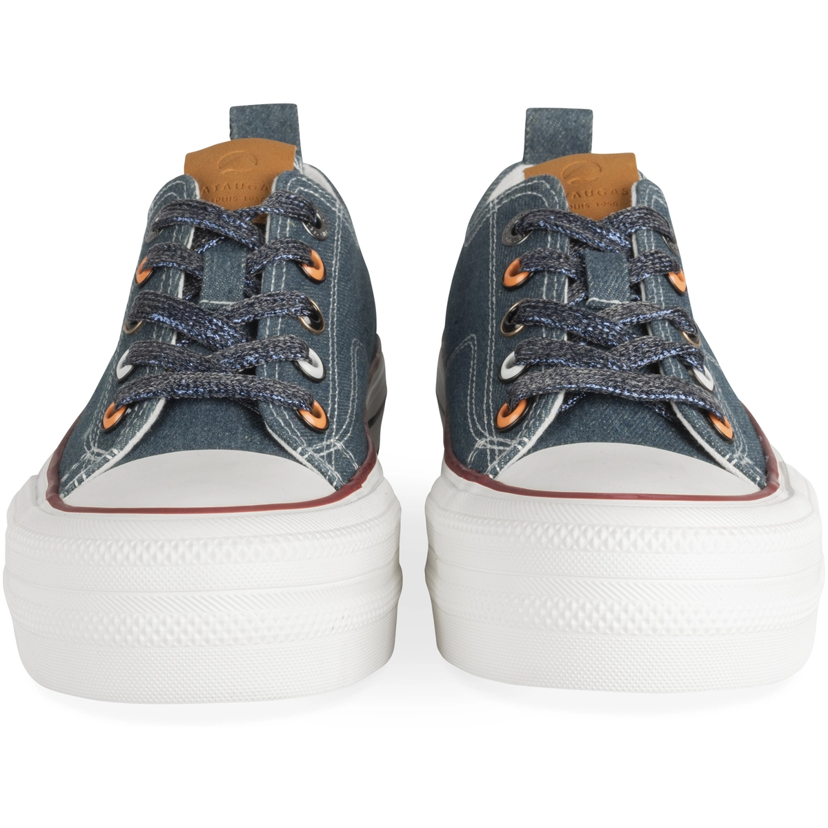 Baskets MARINE Femme motif Uni Lacets PATAUGAS
