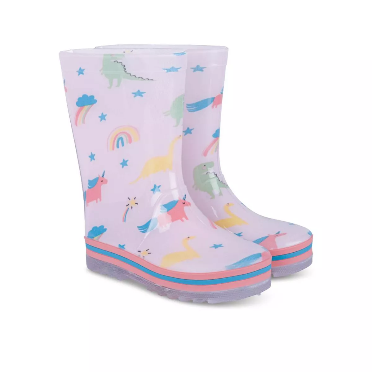 Girls rubber on sale boots
